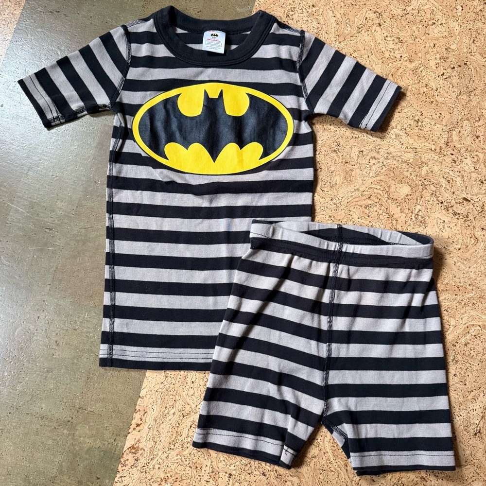 Hanna Andersson Barman short john pajamas, size 6-7, like new